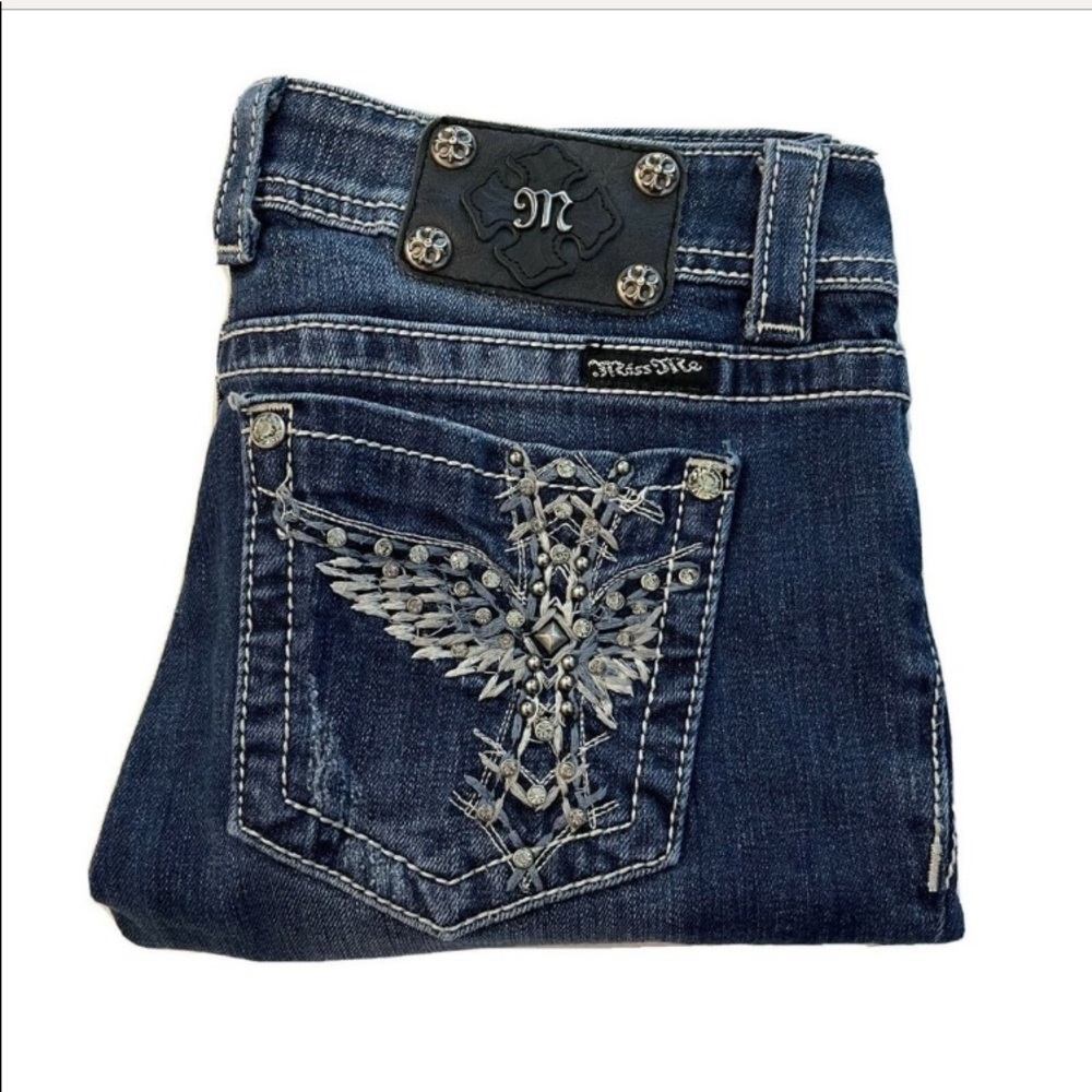 Miss Me Flying Cross Skinny Jeans Size 30